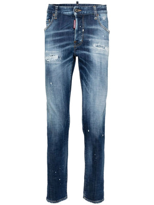 DSQUARED2 Skater Distressed Skinny Jeans