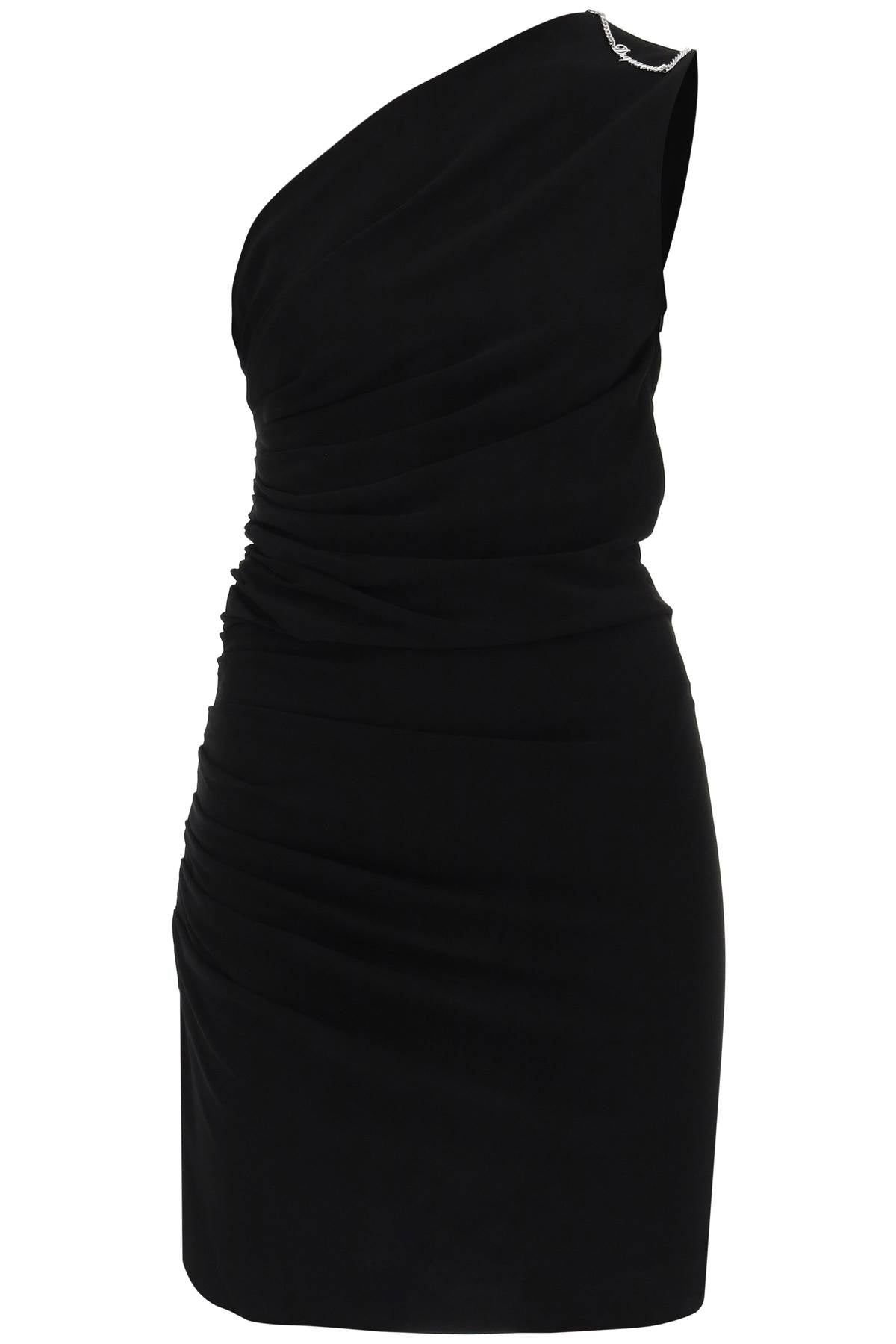 DSQUARED2 Elegant One-Shoulder Draped Mini Dress for Women