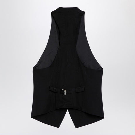 DSQUARED2 Elegant Black Wool Vest