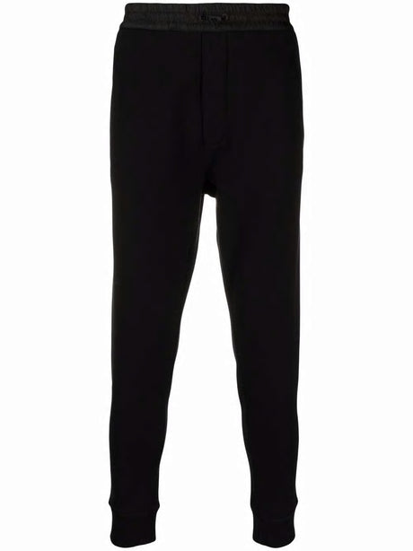 DSQUARED2 Black Cotton Joggers for Men