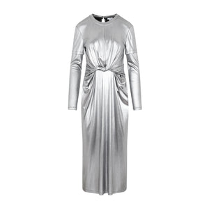 Váy Draped Metallic dành cho Nữ - Bộ sưu tập SS23