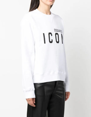 DSQUARED2 Stylish Icon Logo Sweatshirt - Women's Long Sleeve