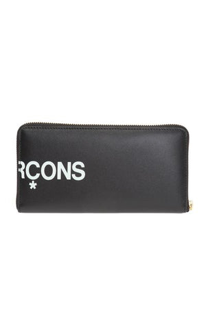 COMME DES GARÇONS PLAY Mini Black Cowhide Wallet