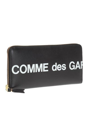 COMME DES GARÇONS Men's Mini Logo Wallet - 20x10x1.5 cm