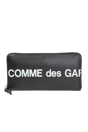 COMME DES GARÇONS Men's Mini Logo Wallet - 20x10x1.5 cm