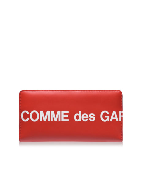 COMME DES GARÇONS Oversized Logo Mini Wallet (20 x 10 x 1.5 cm)