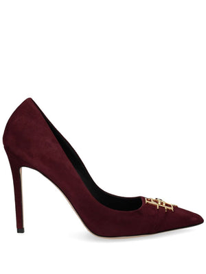 ELISABETTA FRANCHI Chic Rouge Noir Pumps