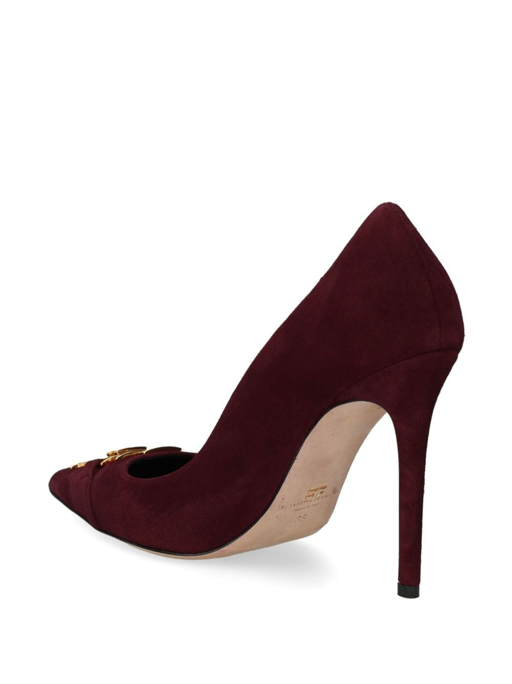 ELISABETTA FRANCHI Chic Rouge Noir Pumps