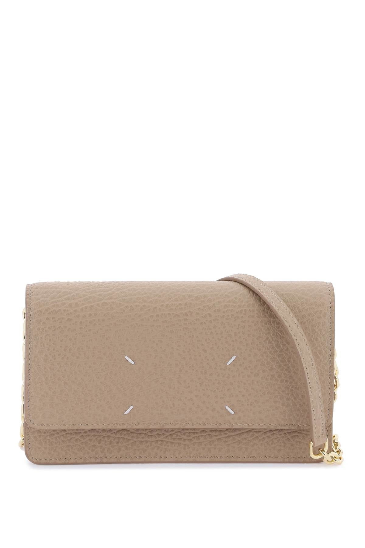 MAISON MARGIELA Grained Leather Crossbody Mini Handbag