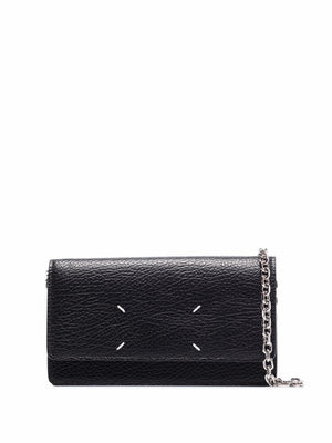 MAISON MARGIELA Grained Leather Crossbody Mini Handbag