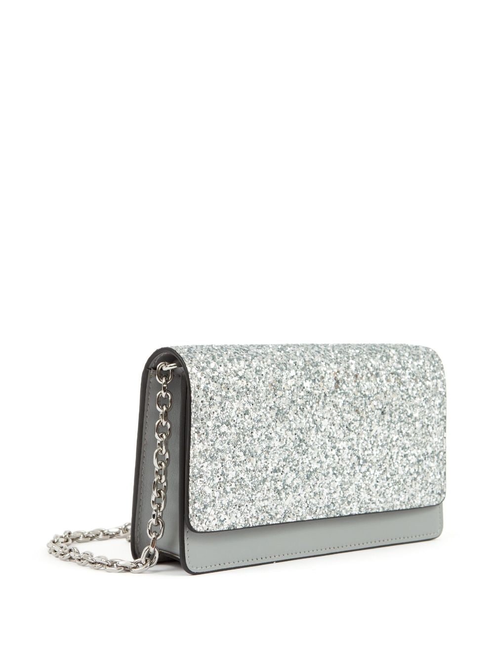 Men's Glitter Leather Wallet-On-Chain