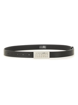 MM6 MAISON MARGIELA Numeric Logo Leather Belt