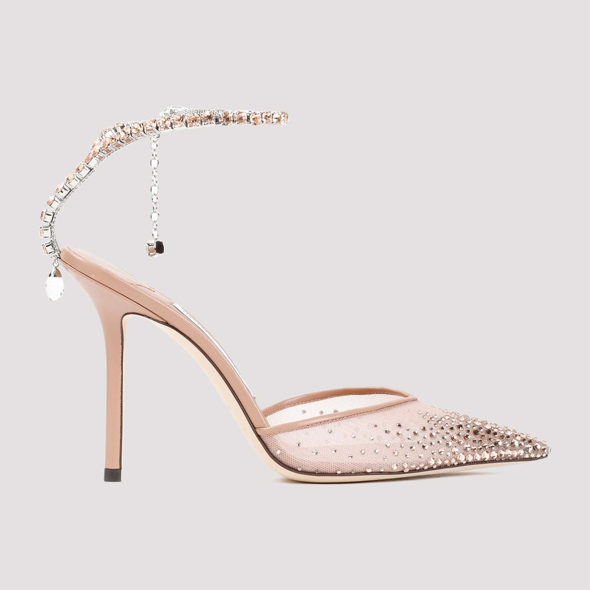 JIMMY CHOO Black Dégradé Crystal Pumps for Women