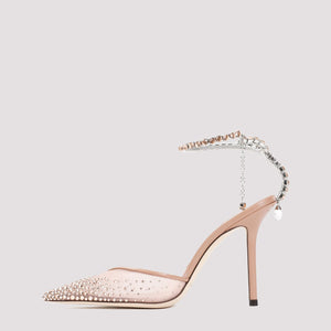 JIMMY CHOO Black Dégradé Crystal Pumps for Women