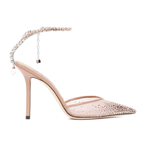 JIMMY CHOO Black Dégradé Crystal Pumps for Women