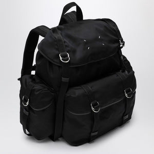 MAISON MARGIELA High Tech XL Black Nylon Backpack