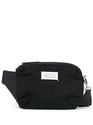 MAISON MARGIELA Men's Black Crossbody Handbag for SS24 Season