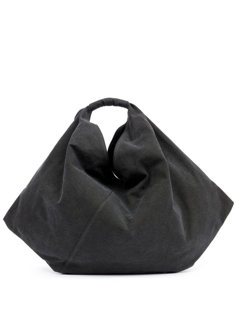 MM6 MAISON MARGIELA Draped Handbag with Button Fastening - Medium Size