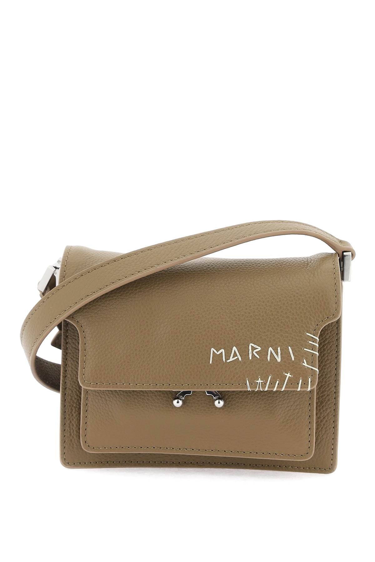 MARNI Mini Soft Trunk Shoulder Handbag