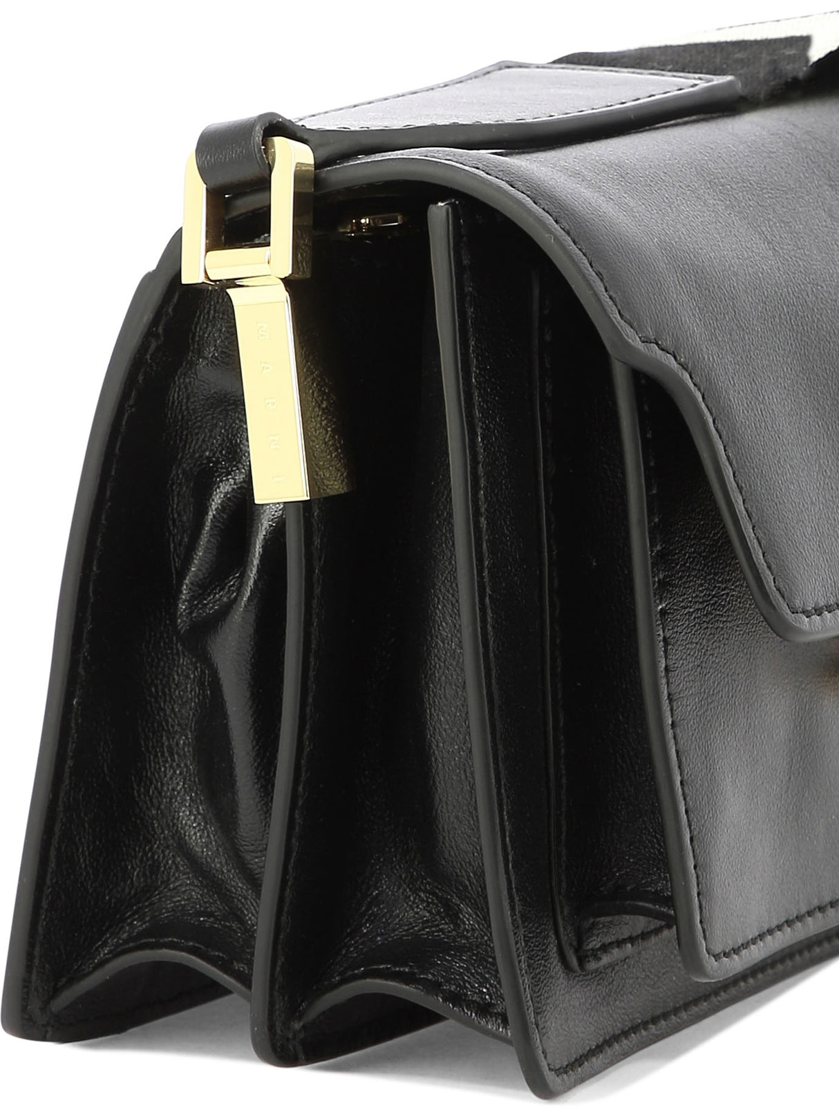 أنيقة الكتف الأسود حقيبة للنساء - حزام قابل للتعديل، إغلاق بوابة، جيوب داخلية مختلطة