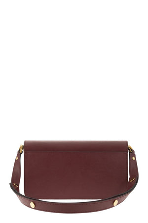 MARNI Sculptural Leather Trunk Handbag for Women - Perfect for Everyday Looks