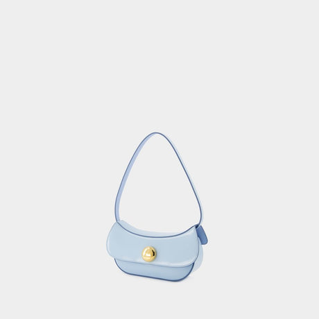 MARNI Chic Blue Mini Hobo Shoulder Bag