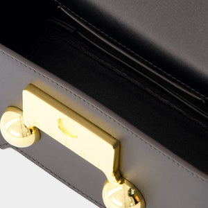 MARNI Elegant Mini Black Shoulder Bag