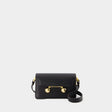 MARNI Chic Mini Shoulder Handbag with Golden Accents