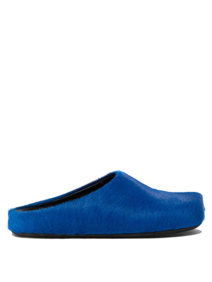 MARNI Luxury Leather Barefoot Slippers