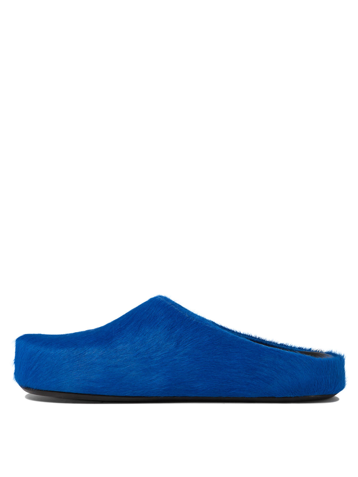 MARNI Luxury Leather Barefoot Slippers