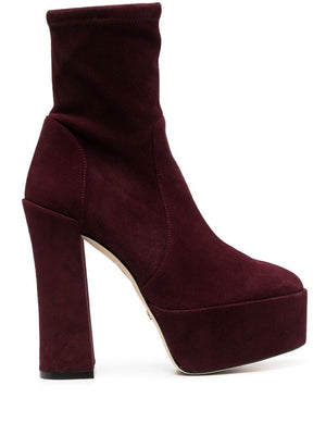 STUART WEITZMAN SUS-Suede Str Botin Heel | FW22