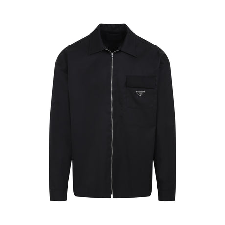 PRADA Men's Stylish Polyamide SS25 Shirt