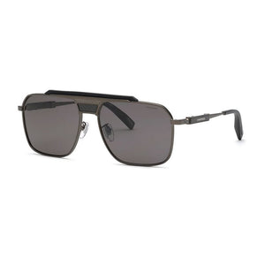 CHOPARD Sleek Shiny Gun Frame Sunglasses for Men