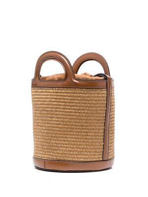 Túi Xách Mini Bucket Tropicalia trong Tông Màu Nude & Neutral cho Phụ Nữ - Bộ Sưu Tập Mùa Xuân Hè 2024