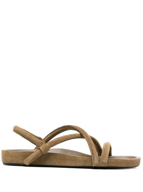 ISABEL MARANT Men's Black ERKAH Sandals for SS23