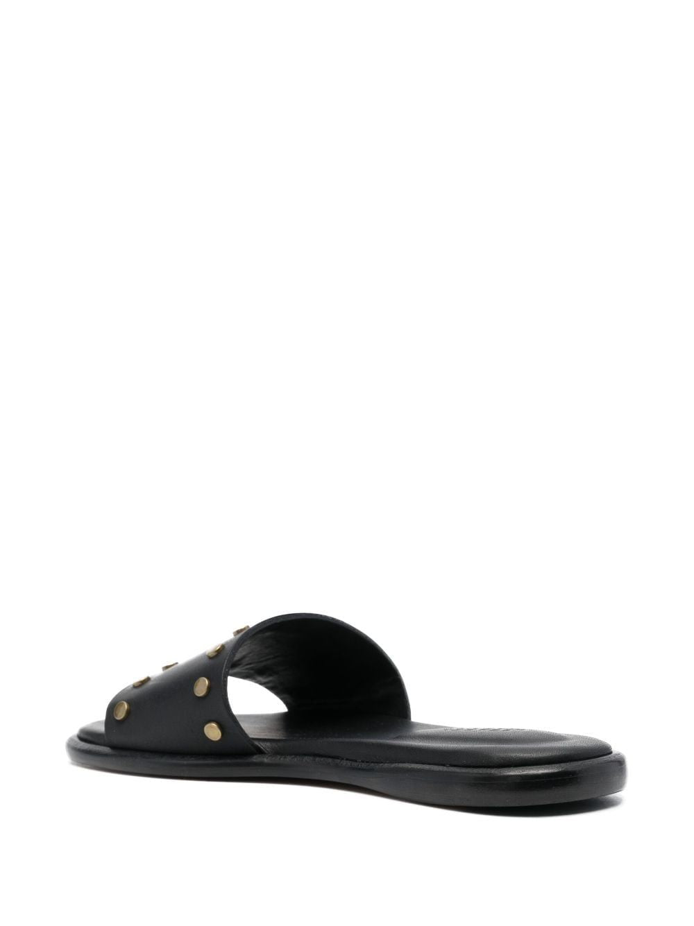 ISABEL MARANT Black Leather Sandals for Women - SS23 Collection