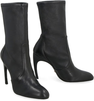 STUART WEITZMAN Luxecurve Leather Ankle Boots for Women