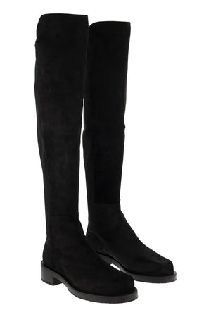 STUART WEITZMAN Bold Knee-High Boot with Elastic Band