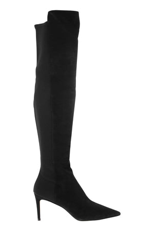 Stylish Thigh-high Suede Boots for Women