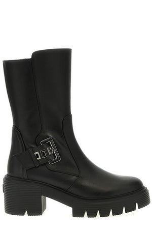 STUART WEITZMAN Sleek and Stylish 23FW Black Women's Boots