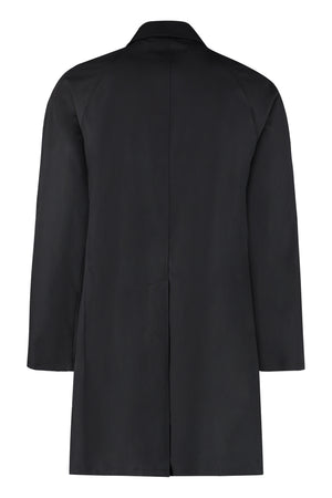 Áo khoác lông vũ đen cổ dài cho nam - Trang phục không thể thiếu trong mùa 2024