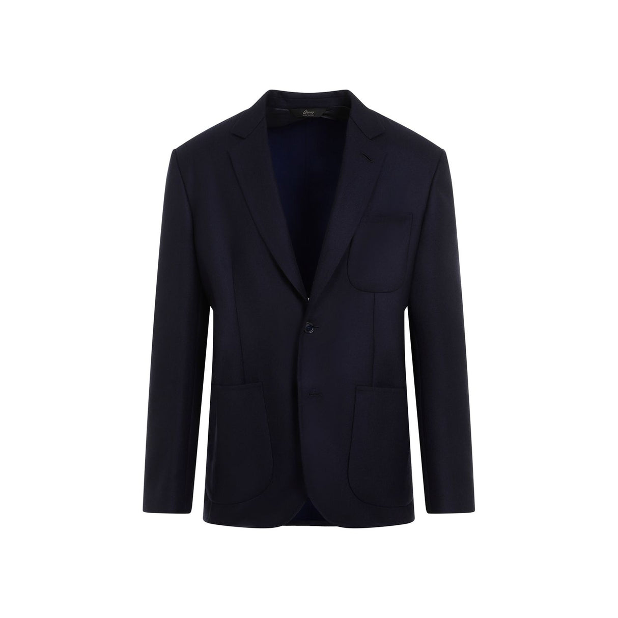 BRIONI Elegant Blue Wool-Silk Jacket