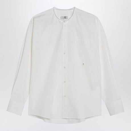 MM6 MAISON MARGIELA Essential Cotton Shirt with Removable Zip Collar