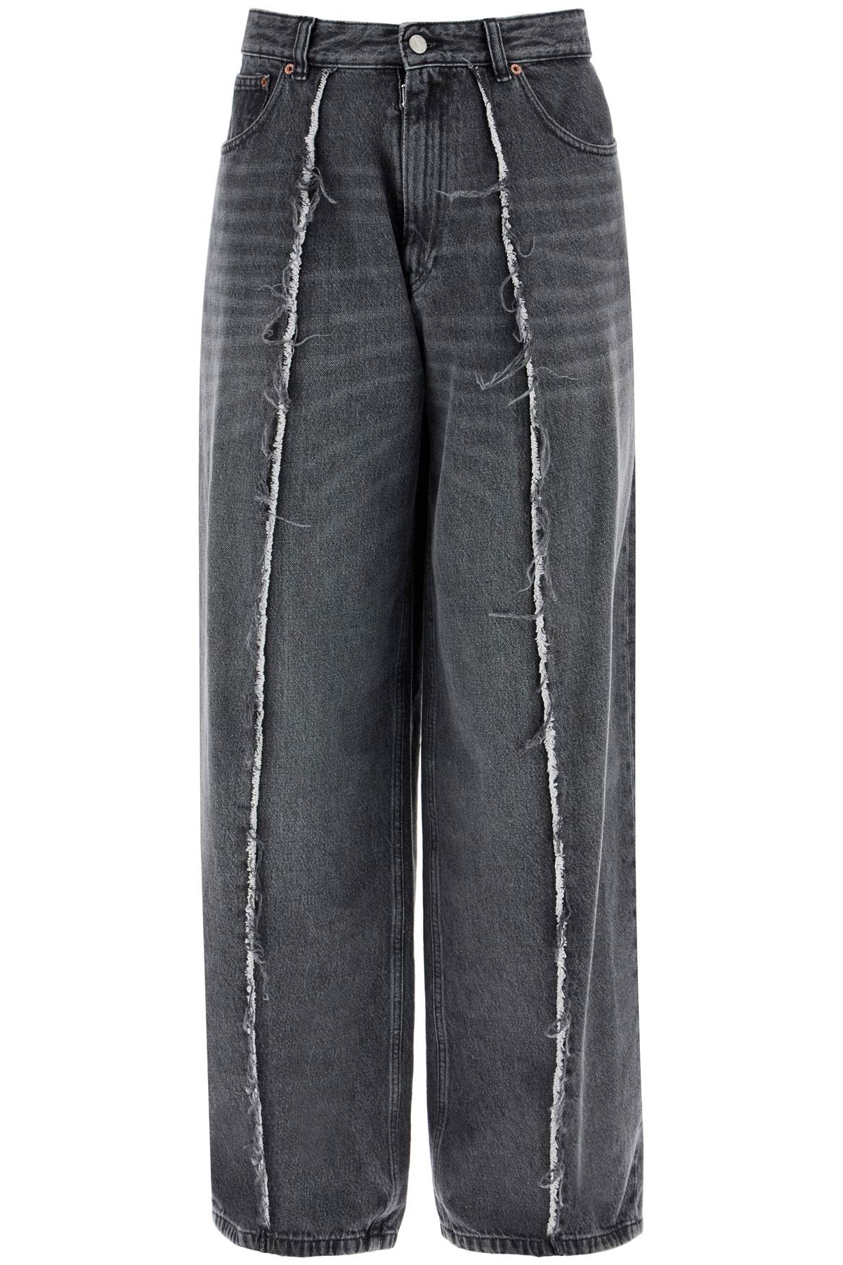 MM6 MAISON MARGIELA Oversized Frayed Front Jeans