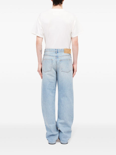 MM6 MAISON MARGIELA Distressed-Effect Straight-Leg Jeans