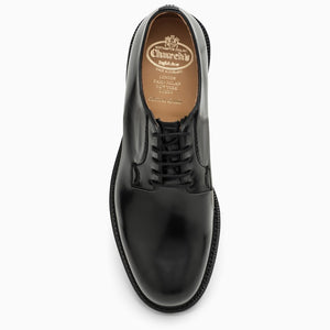 CHURCH'S Elegant Black Derby Dress Shoes