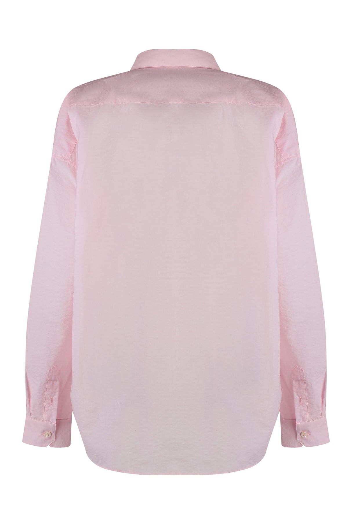 Y/PROJECT Stretch Cotton Shirt with Front Pocket - Light Pink