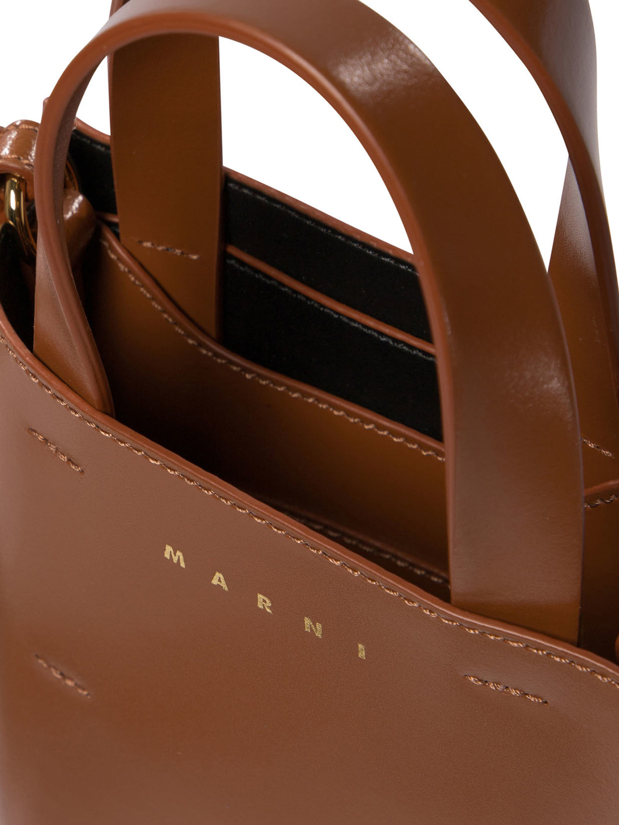 MARNI Mini Museo Nano Leather Handbag