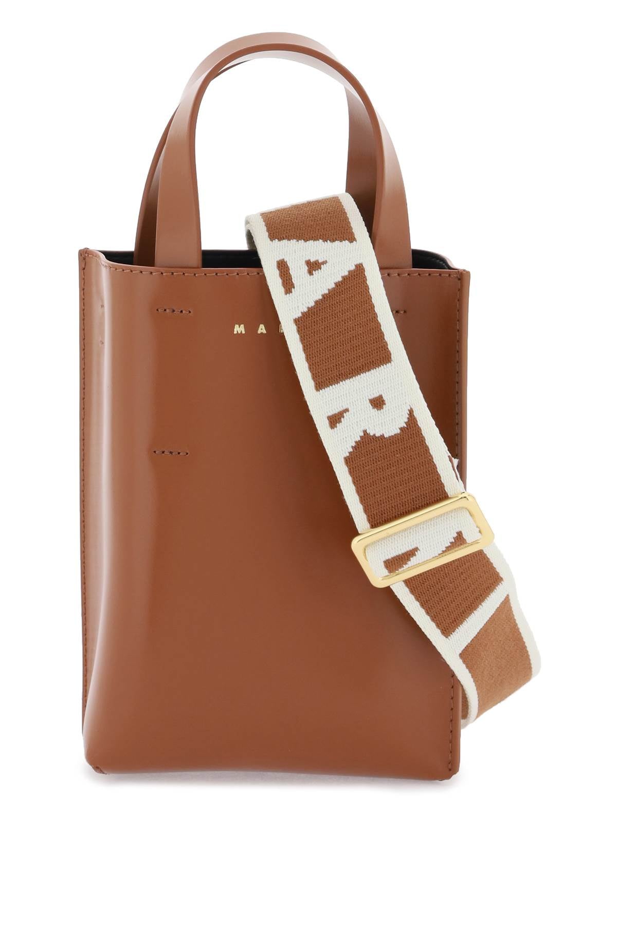 MARNI Mini Leather Tote Handbag