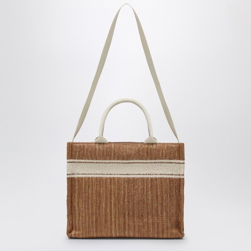 MARNI Mini Raffia-Effect Tote Handbag